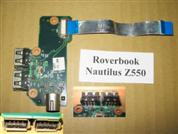 USB board  Roverbook Nautilus Z550WH. 
.